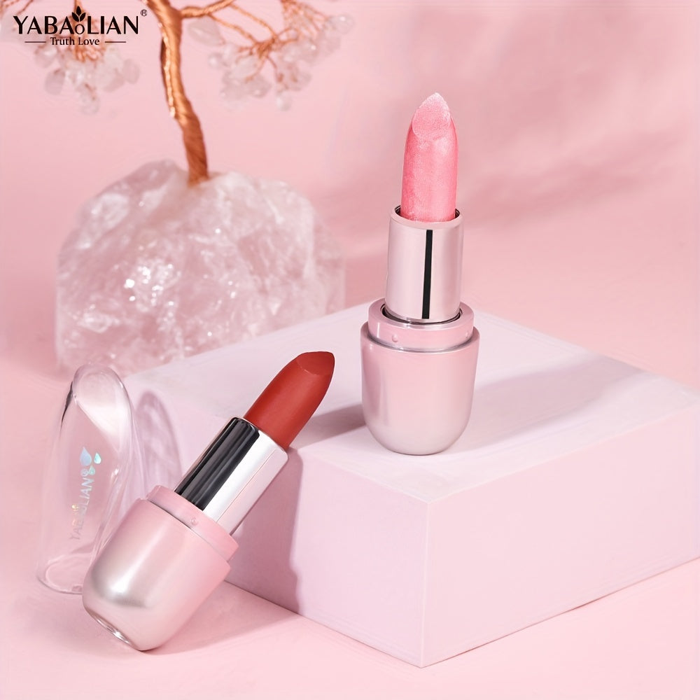 Women's Pearlescent Matte Lipstick Long Lasting Waterproof Pink Lipstick