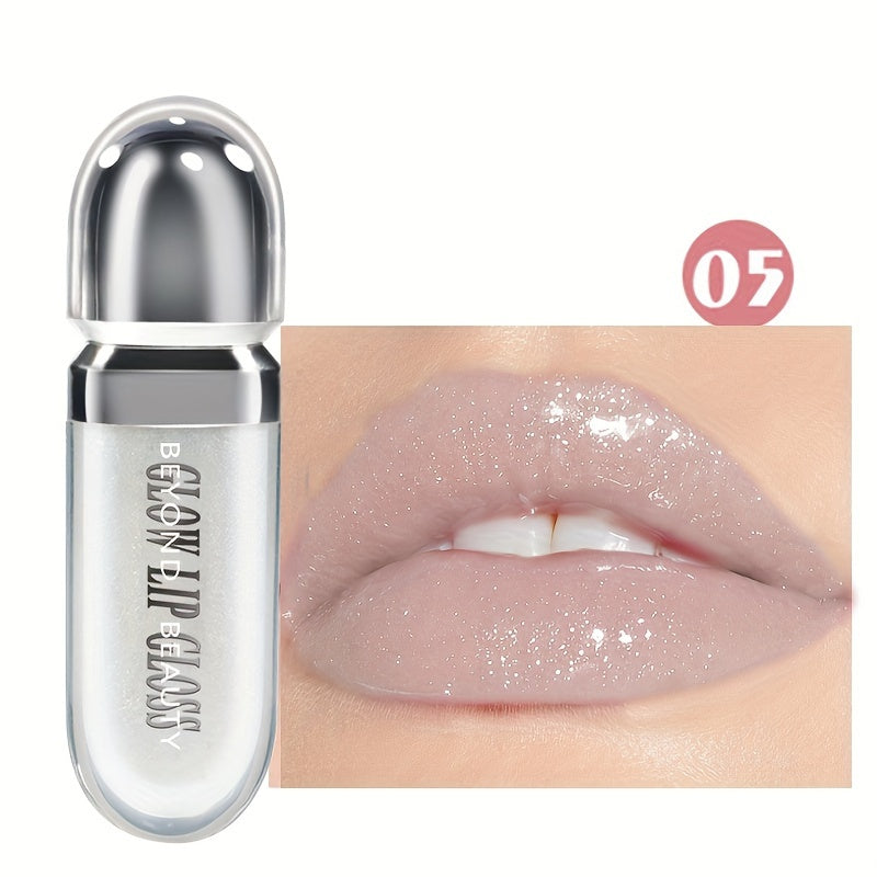 Moisturizing Lip Gloss for Adults Shimmering Liquid Lip Shine with Nourishing Effect