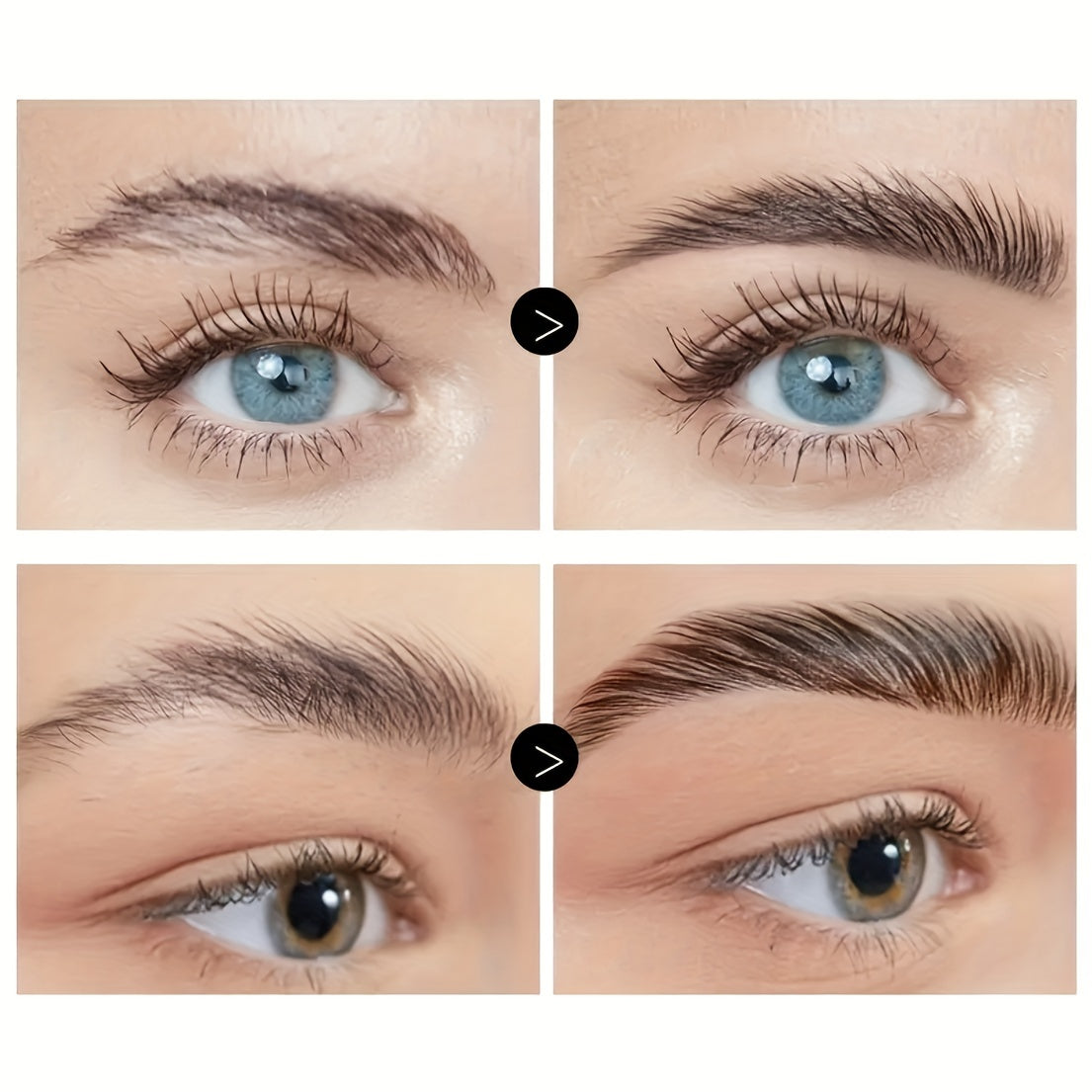 Crema y cepillo para definir cejas transparente para mujer 16g fácil de aplicar