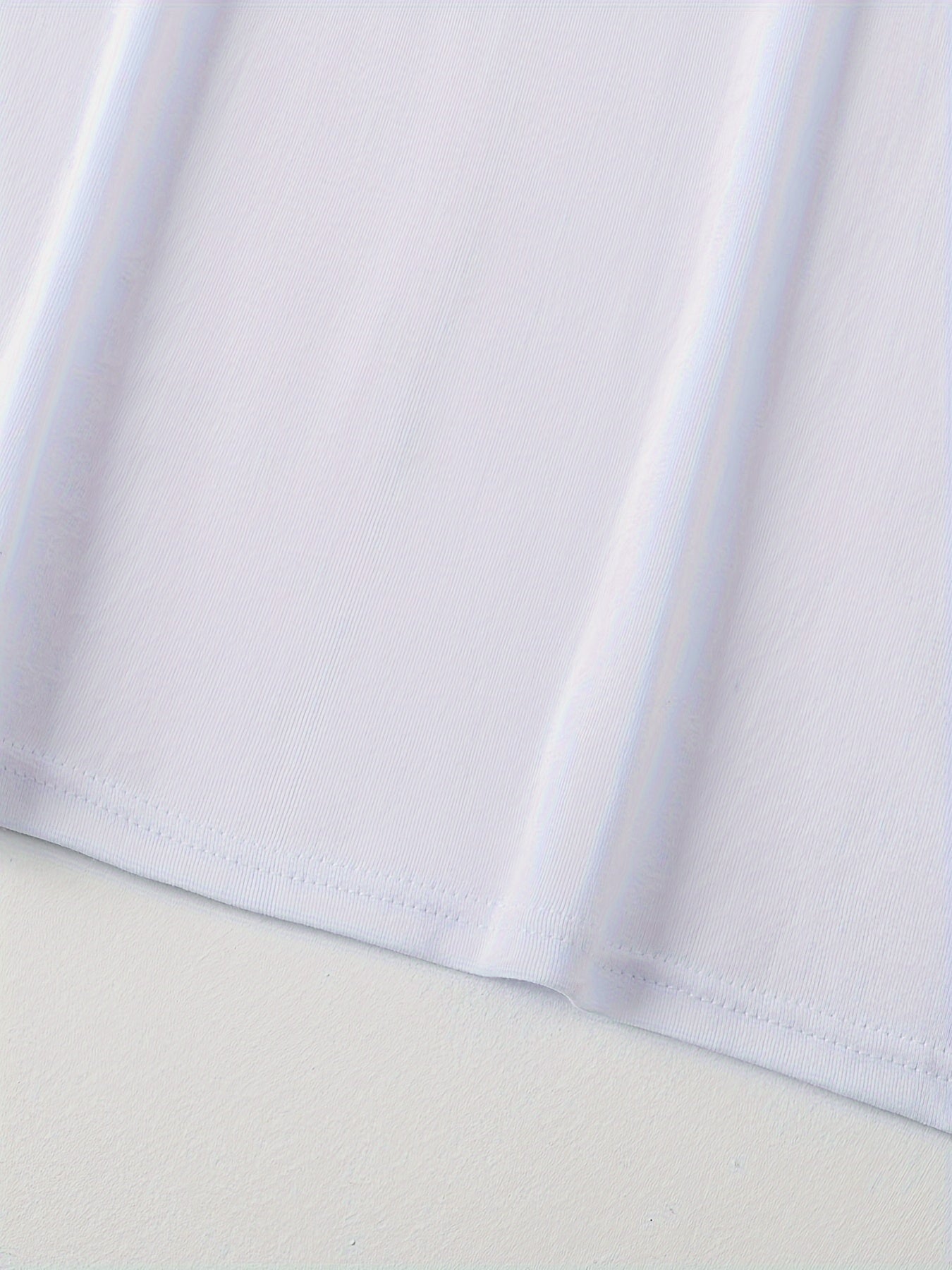 Men's White Cotton Tank Tops Set of 5 Athletic Casual Sleeveless Shirts