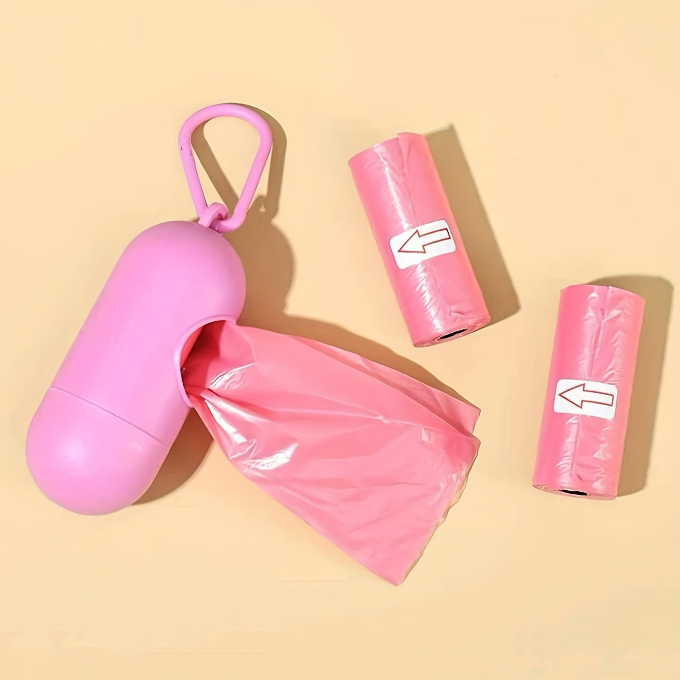 1 ta Portativ Aravachalar Axlat Sumkasi Kapsulasi va 3 ta Axlat Sumkasi to'plami.