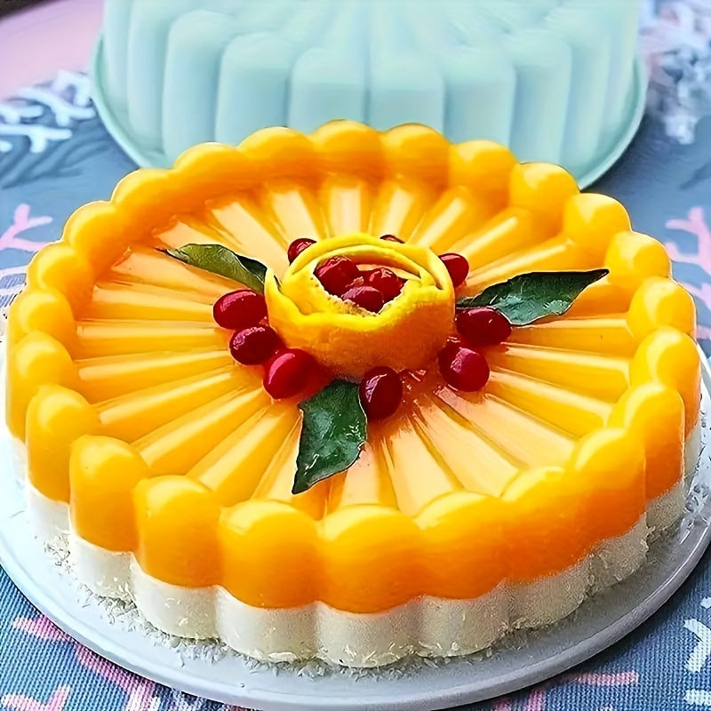 Silicone Cake Pan 15cm for Baking Round Oven Safe Kitchen Tool