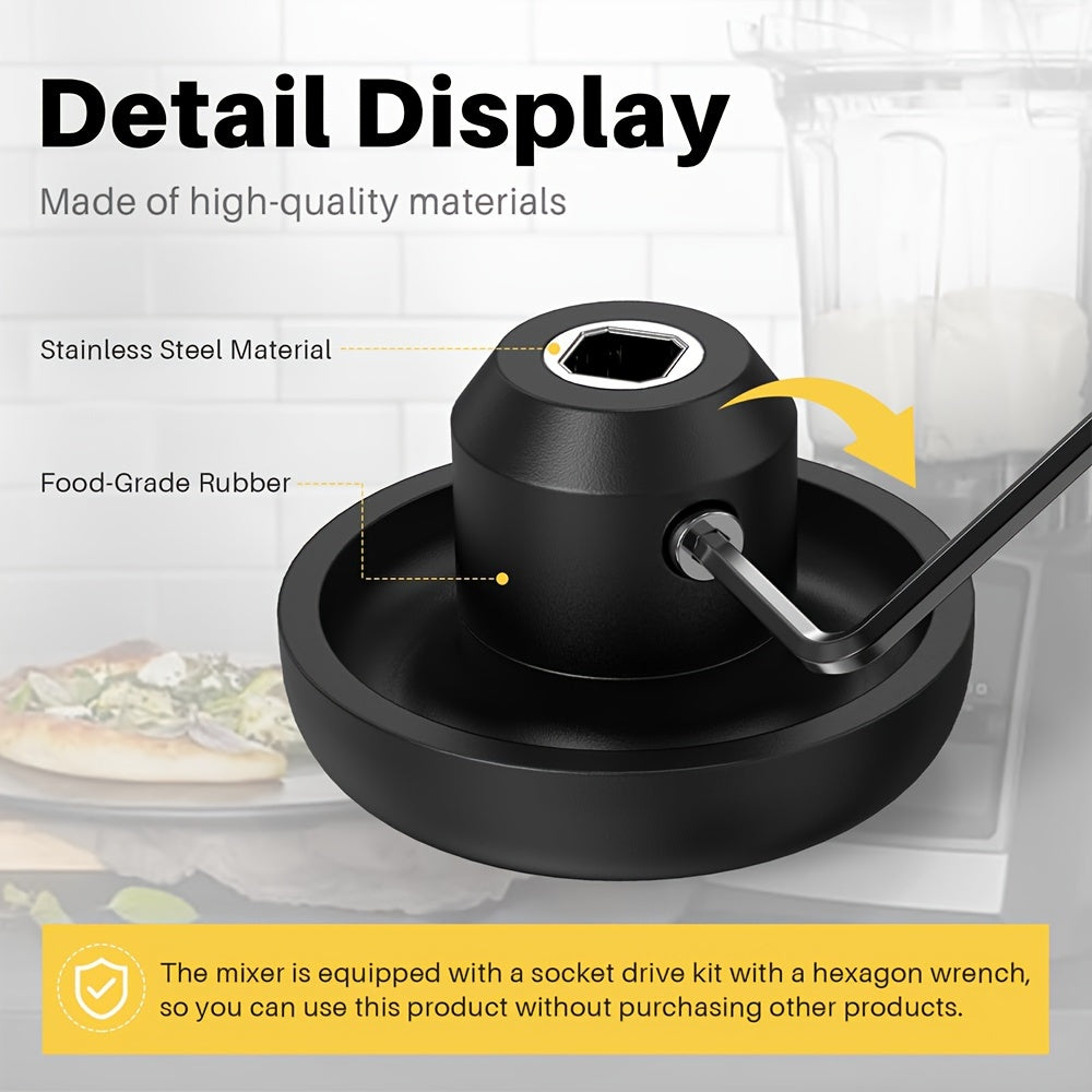 Blender Drive Socket Kit with Allen Wrench Replacement Part for Vitamix 891 802