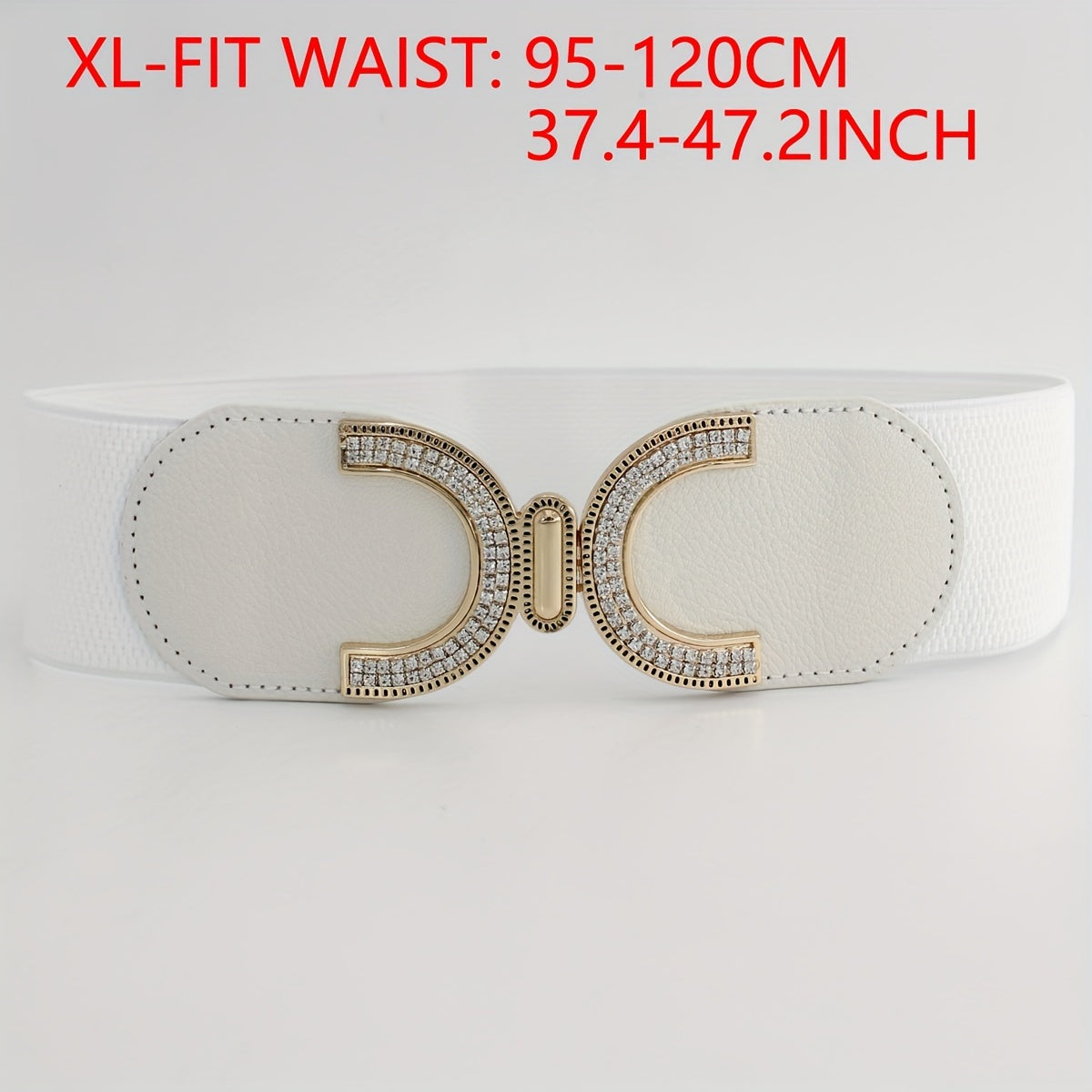 Women’s Rhinestone Buckle Corset Belt for Jeans Pants Dresses