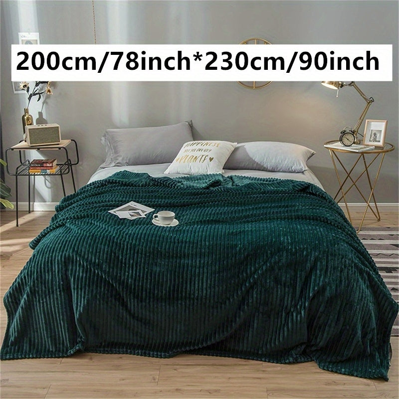 Faux Rabbit Fur Bed Blanket Soft Plush Throw for Bed Couch 50x60 Inches