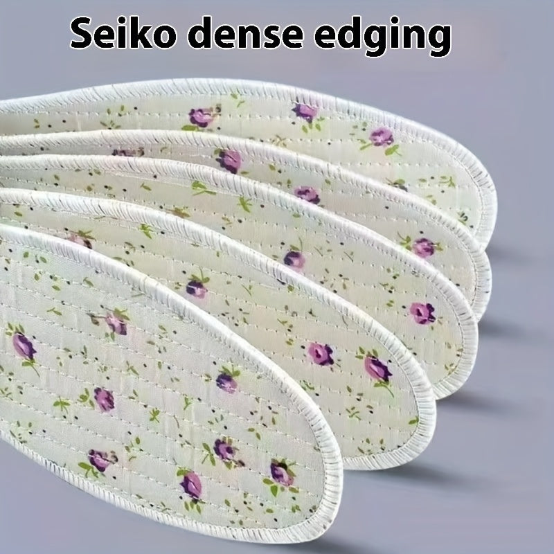 Unisex Breathable Sweat-Absorbing Odor-Resistant Insoles 3 Pairs