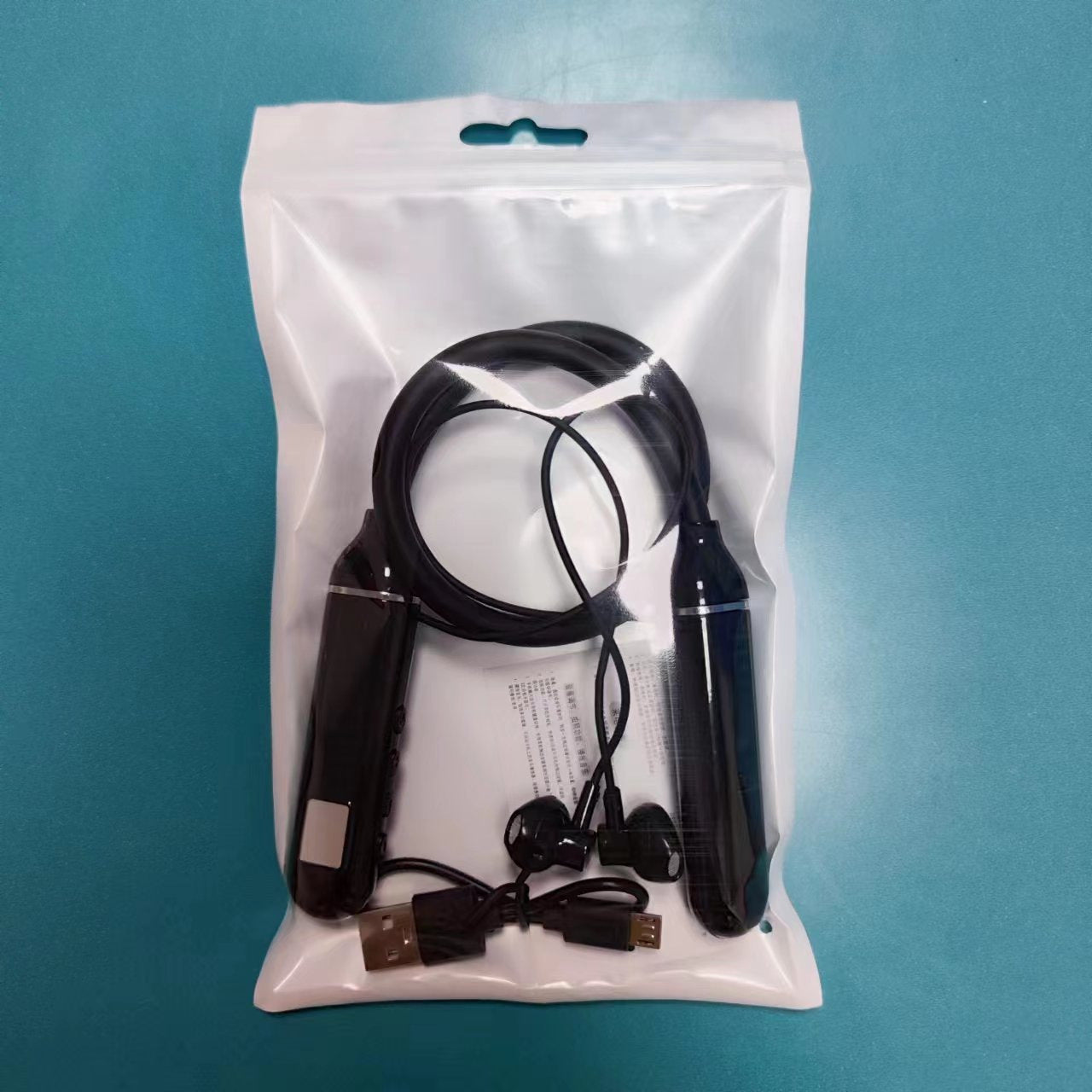 Wireless Stereo Earbuds Neckband Rechargeable Type-C Charging for Gaming