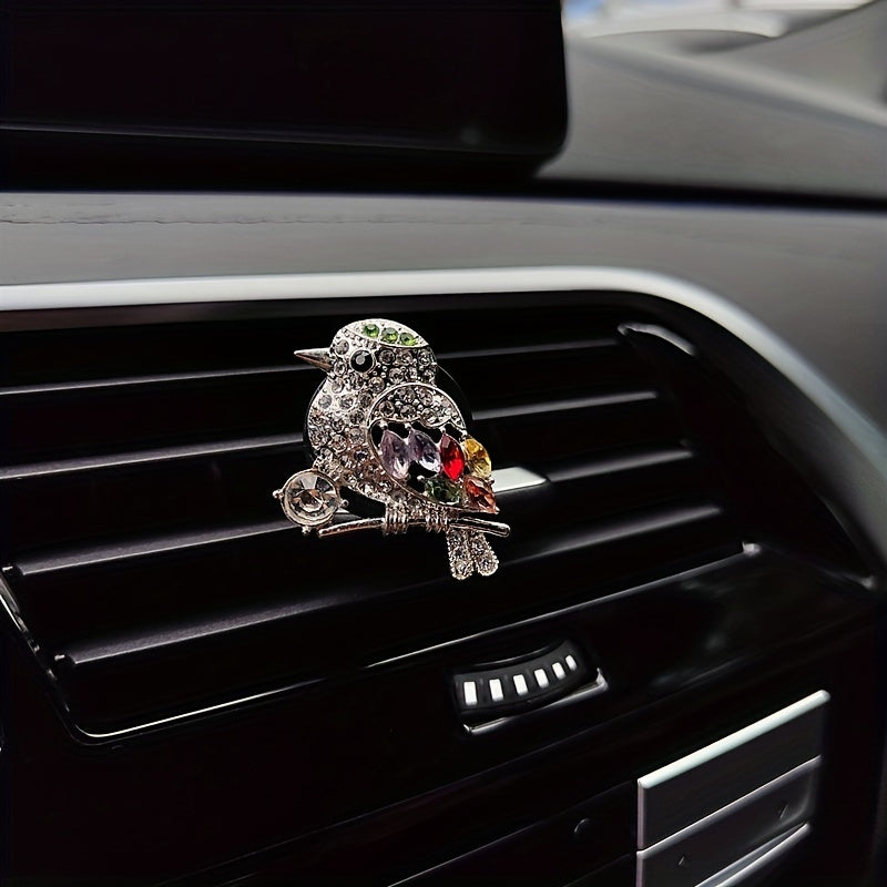 Avtomobil Dekor Aromaterapiya Klipi Rang-barang Qush Parvozchi Avtomobil Havo Chiqishi Hidi Klipi