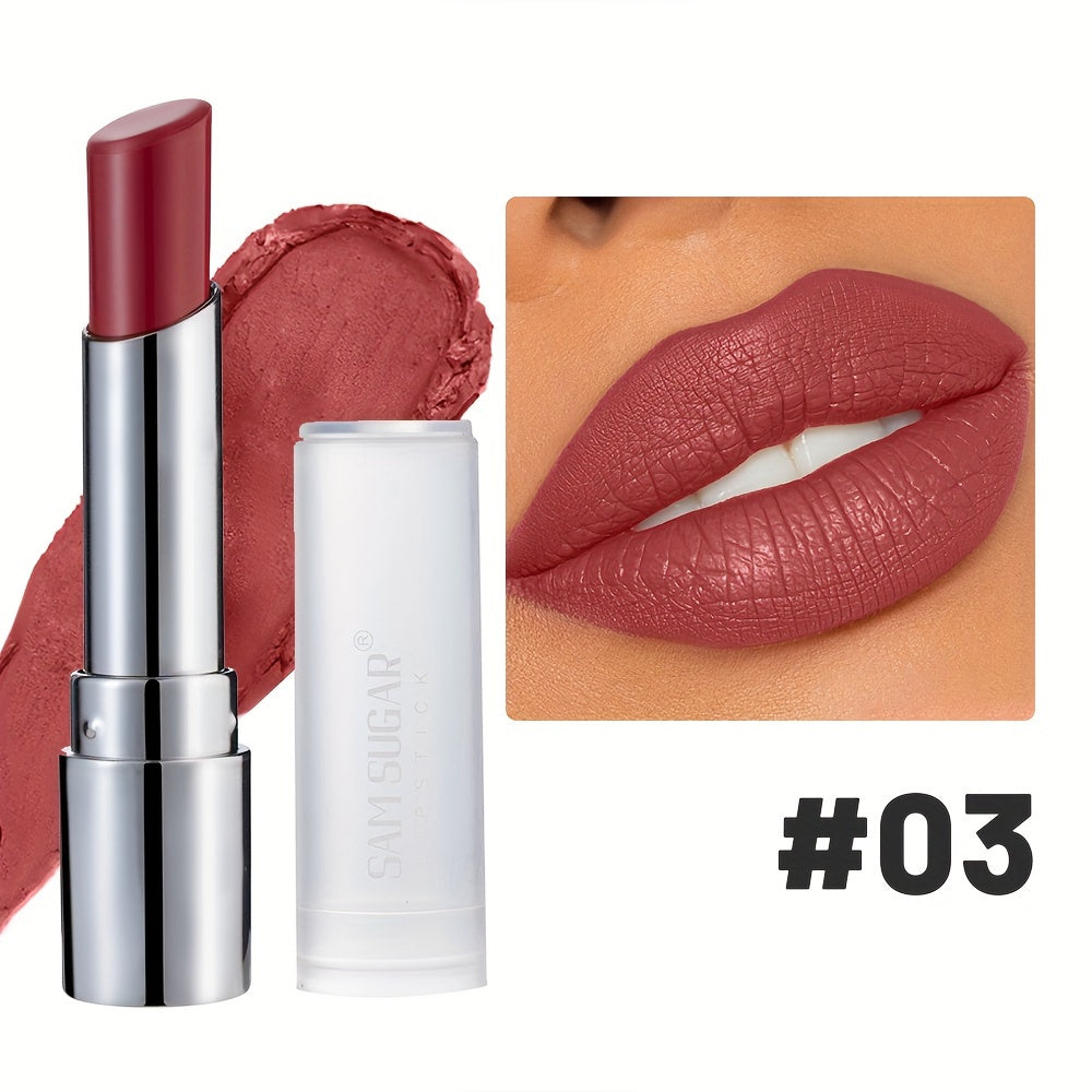 Lápiz de labios mate de terciopelo para mujer, a prueba de agua, de larga duración, en 6 colores