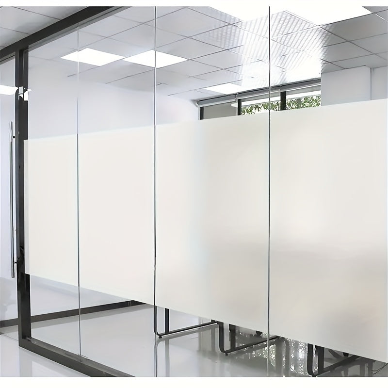 Frosted Glass Privacy Film for Windows UV Protection Heat Control Electrostatic Adhesive