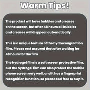 4Pcs Hydrogel Screen Protector for Samsung Galaxy S24 S23 S22 S21 S20 Ultra Plus FE S10 Plus Note 20 10 Ultra Plus 9