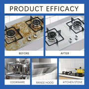 Limonli Oshxona Ko'pik Tozalagichi: Pishirish yuzasi va asboblar uchun mukammal, qoldiq qoldirmaydi va yuzalarni parlatadi