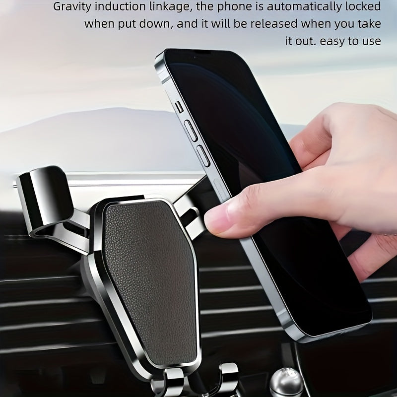 Universal Car Air Vent Phone Holder Adjustable Auto Lock Smartphone Mount