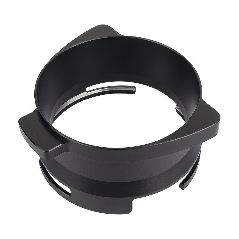 Coffee Dosing Funnel for 54mm Portafilters Food-Grade Black Plastic No Electricity