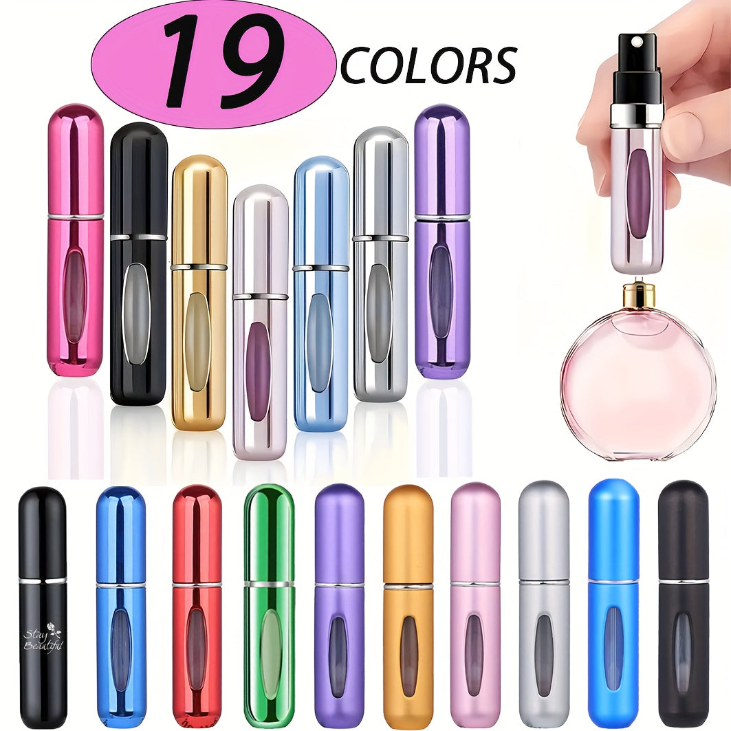 Refillable 5ml Perfume Atomizer Bottle for Travel and Gifts for Men and Women