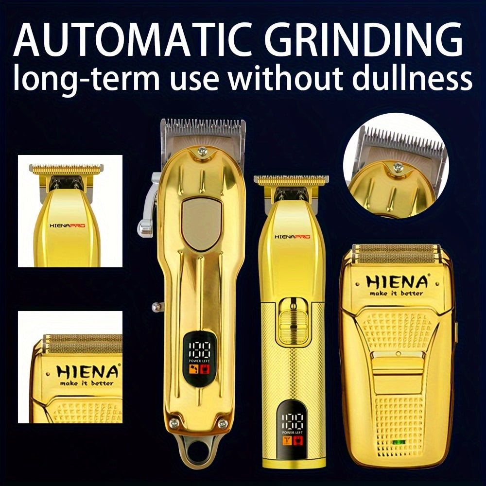 Cortapelos inalámbrico recargable con USB, afeitadora eléctrica con batería de litio de 2000mAh