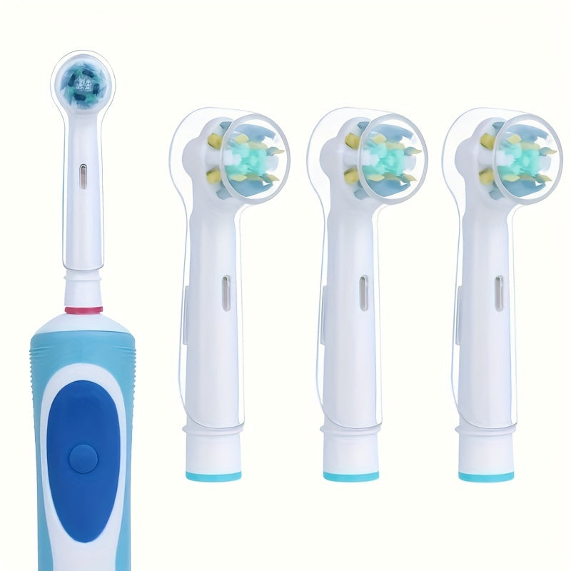 3-Pack Reusable Toothbrush Head Covers Travel Cases Protective Caps for Camping