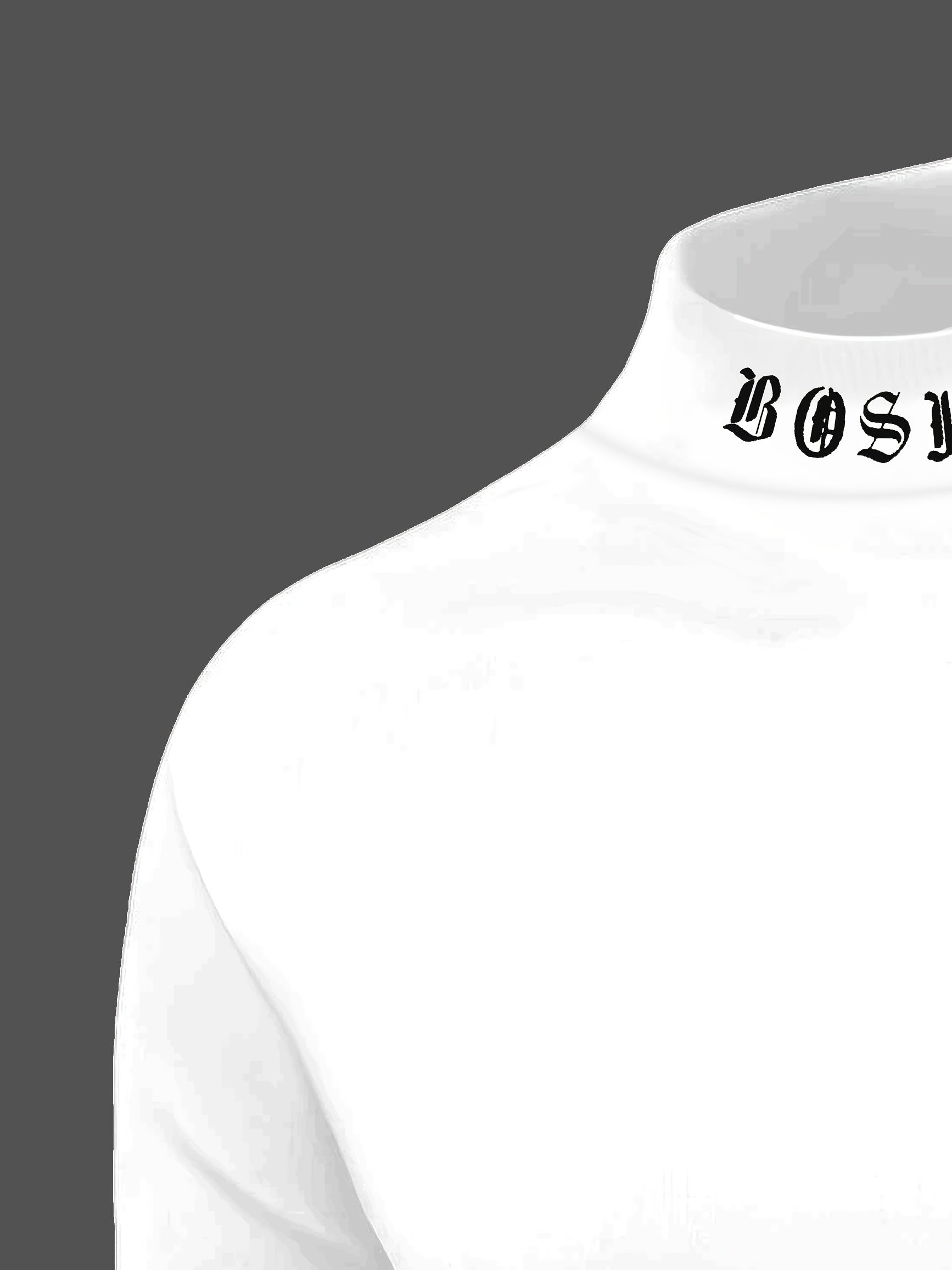 Top de manga larga con estampado para mujer hecho de 100% poliéster para primavera y otoño casual