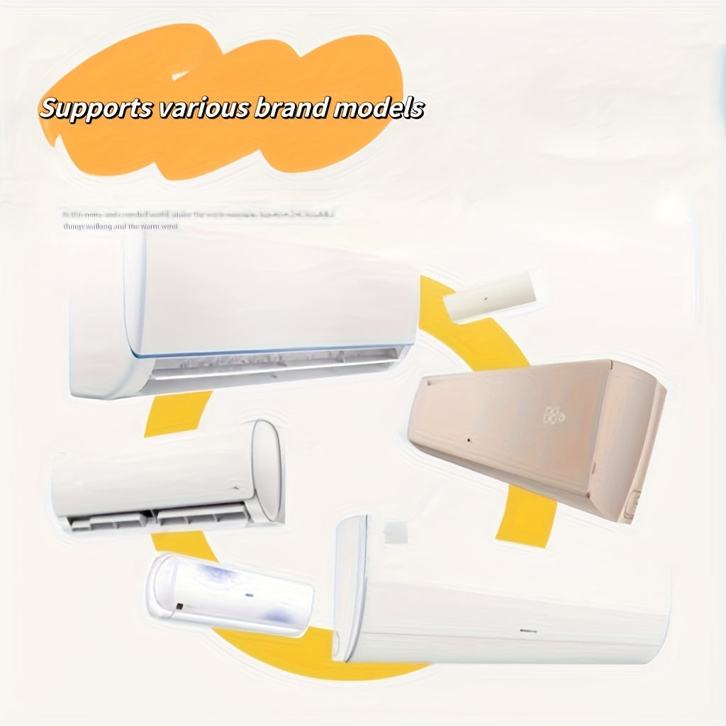 Universal Fit Air Conditioner Dust Cover, Stretch Fabric, Machine Washable