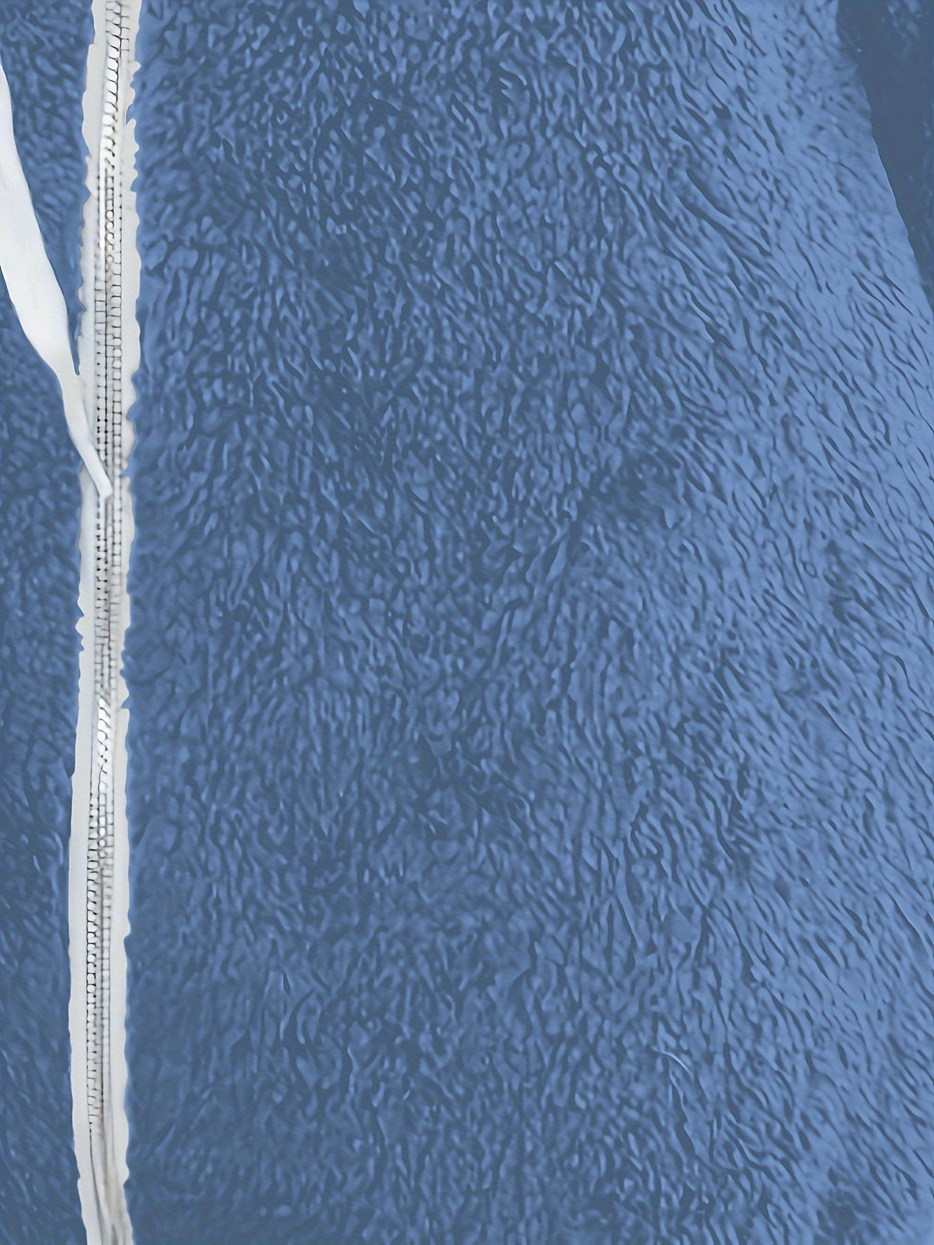 Women's Plus Size Fuzzy Hooded Coat with Pockets Fall Winter Polyester