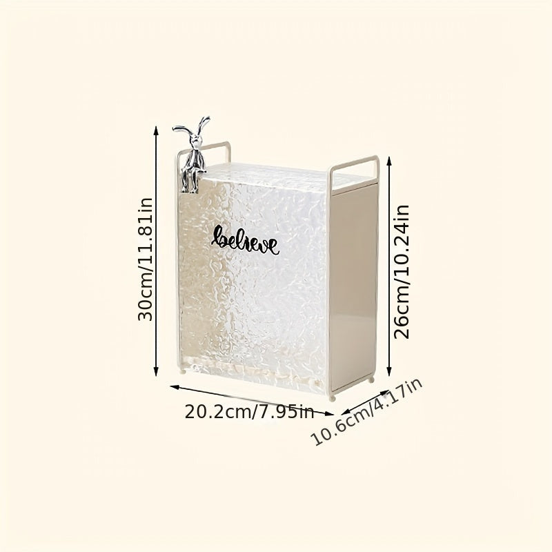 Acrylic and Metal Knife Holder Kitchen Organizer for Knives and Scissors