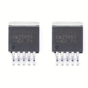 Kit de fuente de alimentación de corriente continua con módulo regulador de voltaje ajustable LM2596S-ADJ de 5 piezas