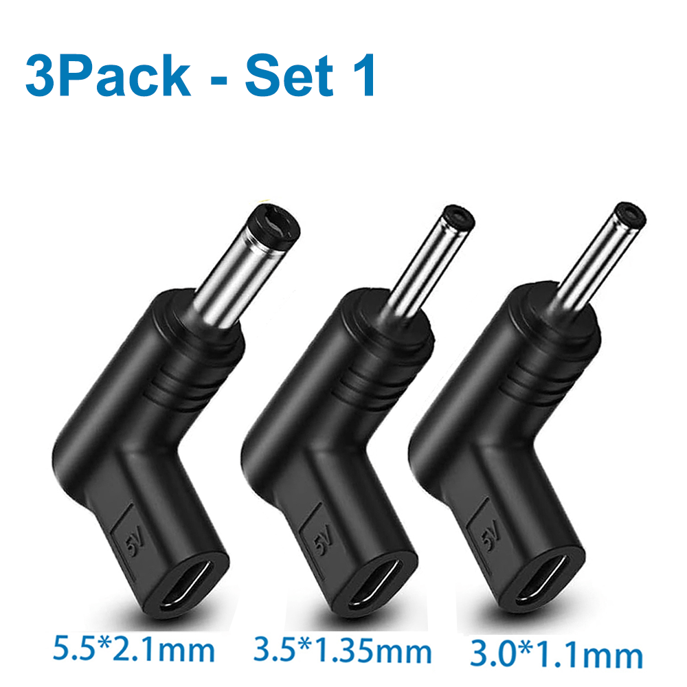 Adaptador de corriente USB-C a DC 5V para portátiles, enrutadores, bancos de energía, iluminación LED, altavoces