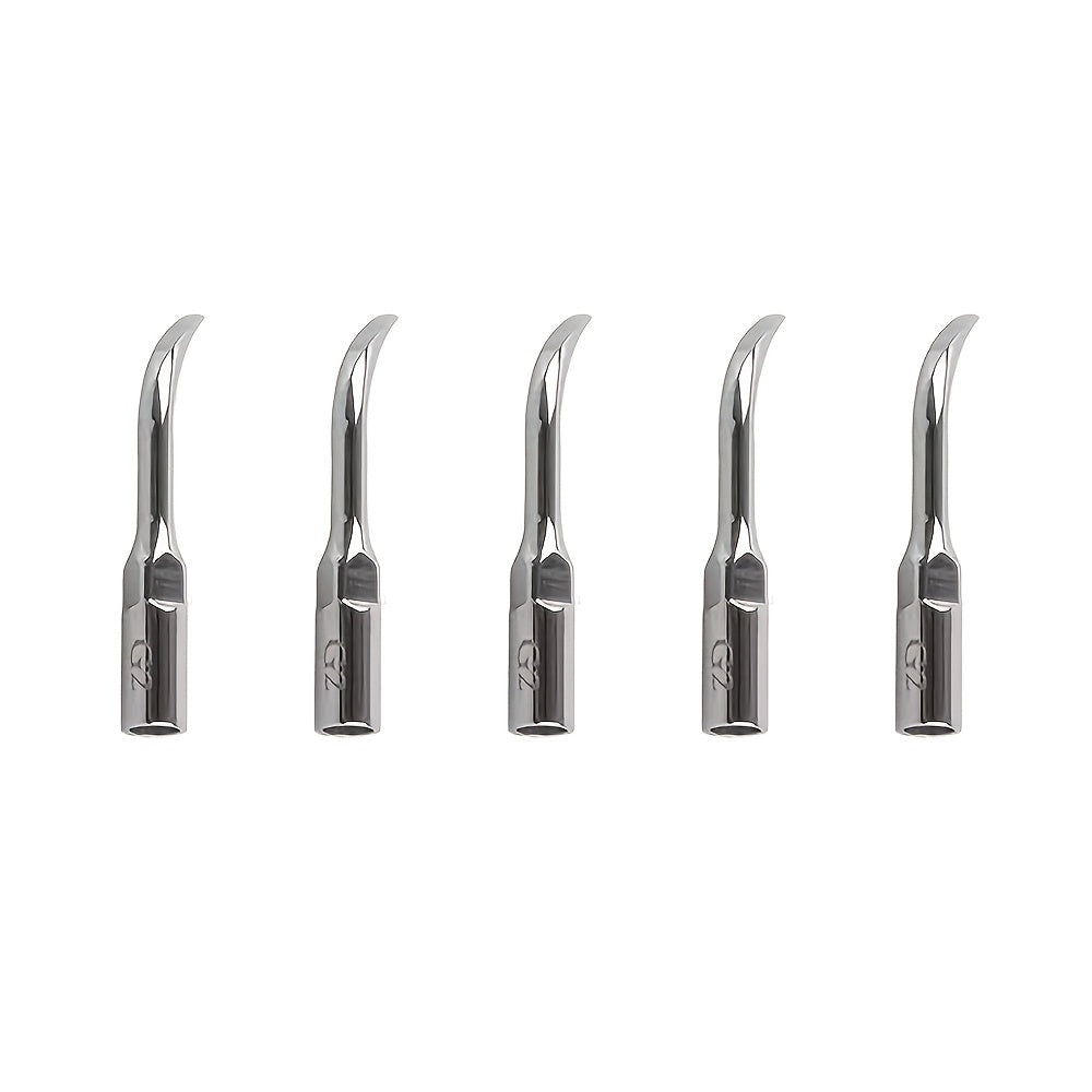 Set of 5 Stainless Steel Dental Cleaning Tools for Gum and Teeth Care Non-Electric Interdental Brushes and Picks