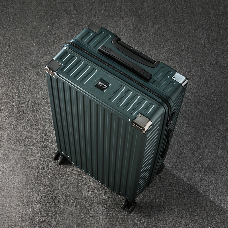 Juego de 3 maletas duras con ruedas para viajes en familia 28/32/34 pulgadas negro