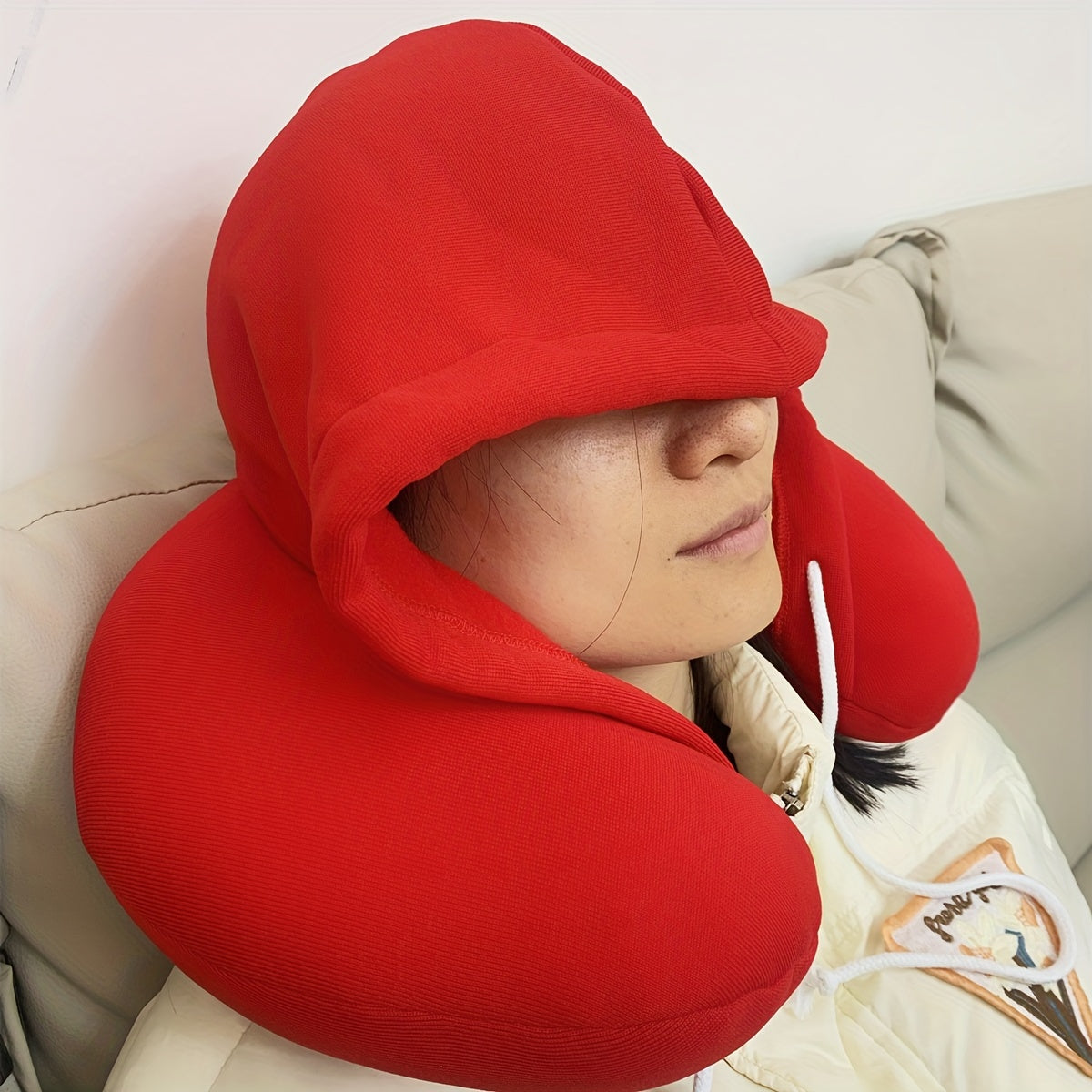 Particle U-Shaped Travel Neck Pillow for Airplane Napping