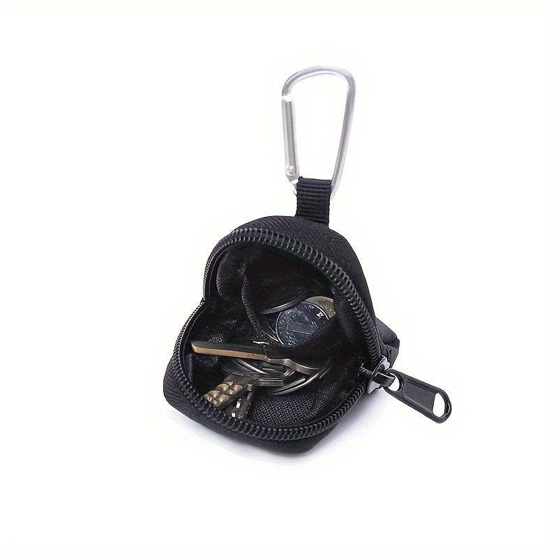 Gorilla Keychain Pouch with Carabiner Clip for Keys and Small Items