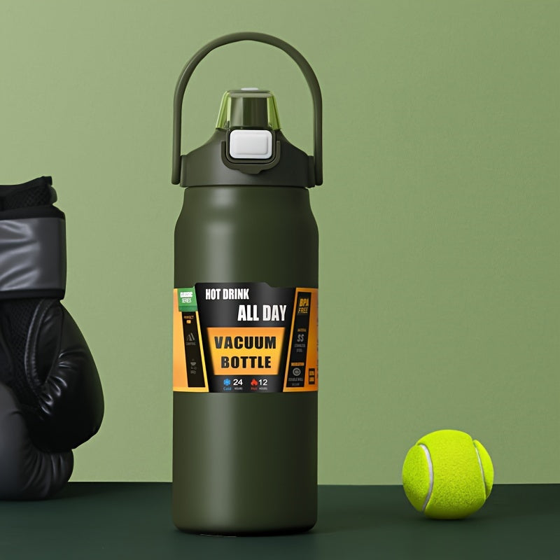 Insulated Travel Mug Stainless Steel Leakproof Large Capacity for Outdoor Sports