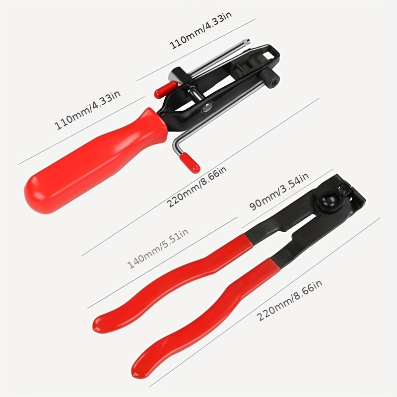 Multi-Function Banding Pliers for Automotive CV Boot Clamps