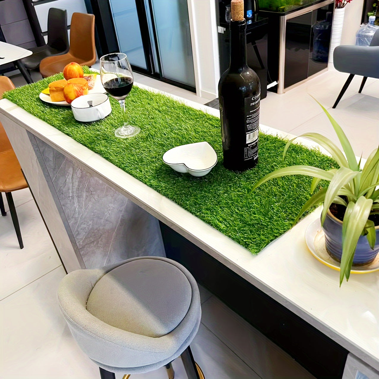 Artificial Grass for Lawn Decoration Playground Pet Training Outdoor Patio 78x38 Inches