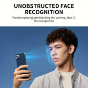 Tempered Glass Screen Protectors for iPhone 11-16 Pro Max Full Coverage Anti-Privacy Set of 3