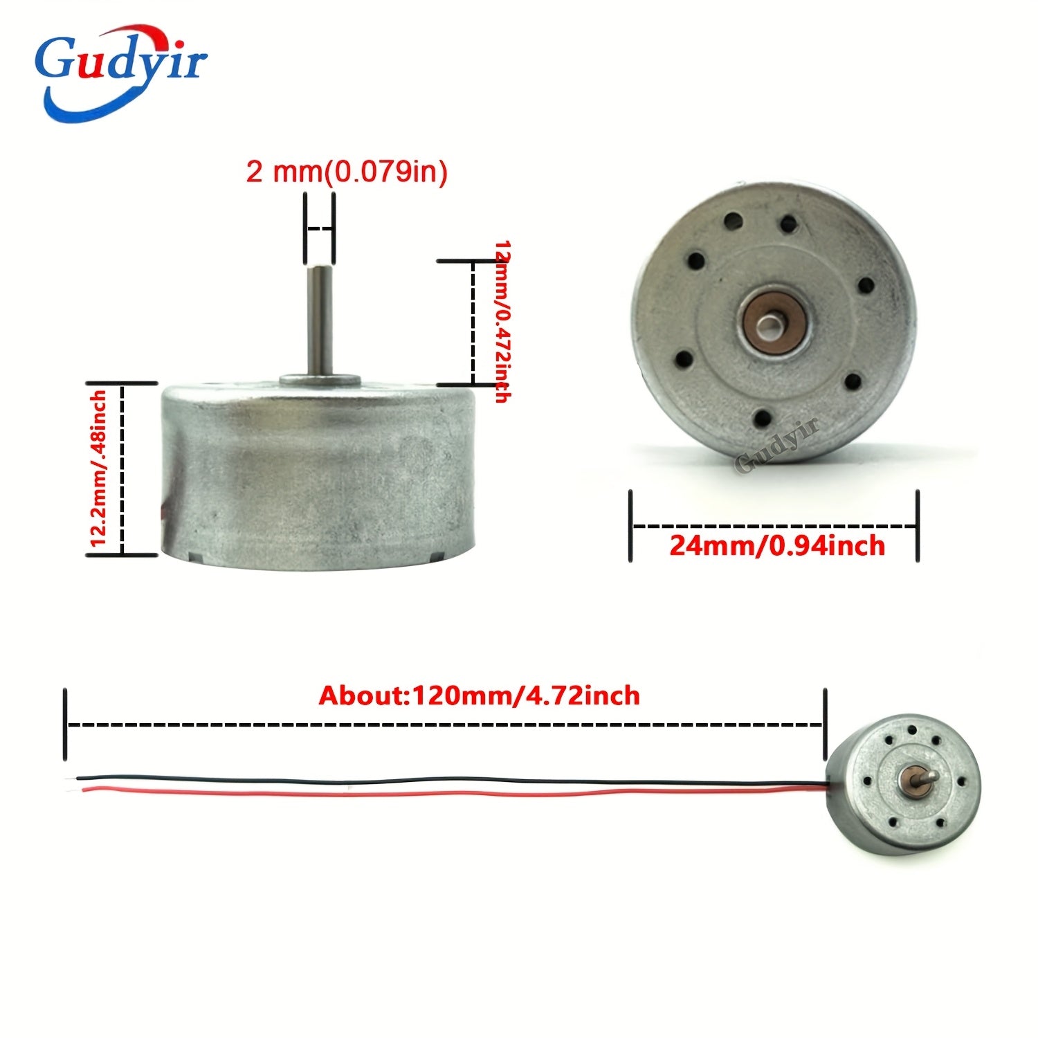 Мини-DC моторы 3В-6В, упаковка из 15 штук, для самодельных игрушек, ветряных турбин, ручных генераторов
