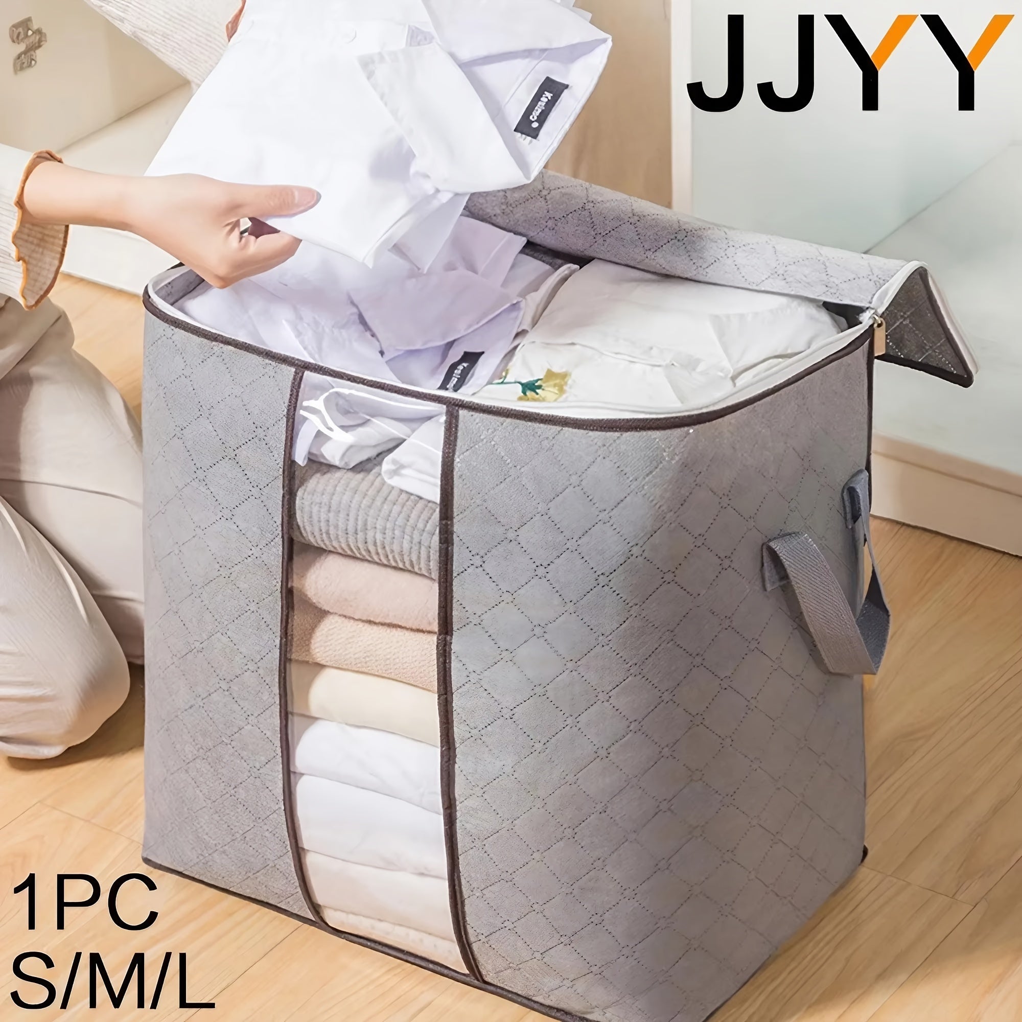 Large Capacity Non-Woven Storage Box for Clothes Bedding Towels Foldable Durable