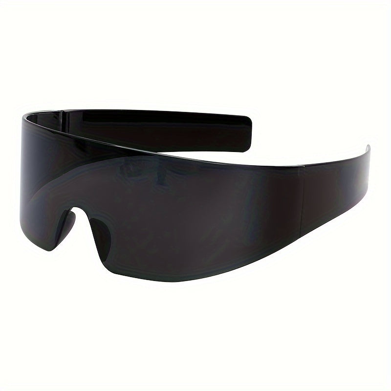 Yagona dizayndagi erkaklar va ayollar uchun rimless, oynali quyosh ko‘zoynaklari velosipedda, plyaj partiyalarida va moda uchun mo‘ljallangan, bir qismli