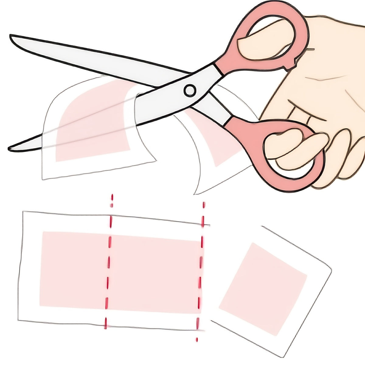 Женские/мужские восковые полоски для губ, бороды, бровей, бикини - 20 штук