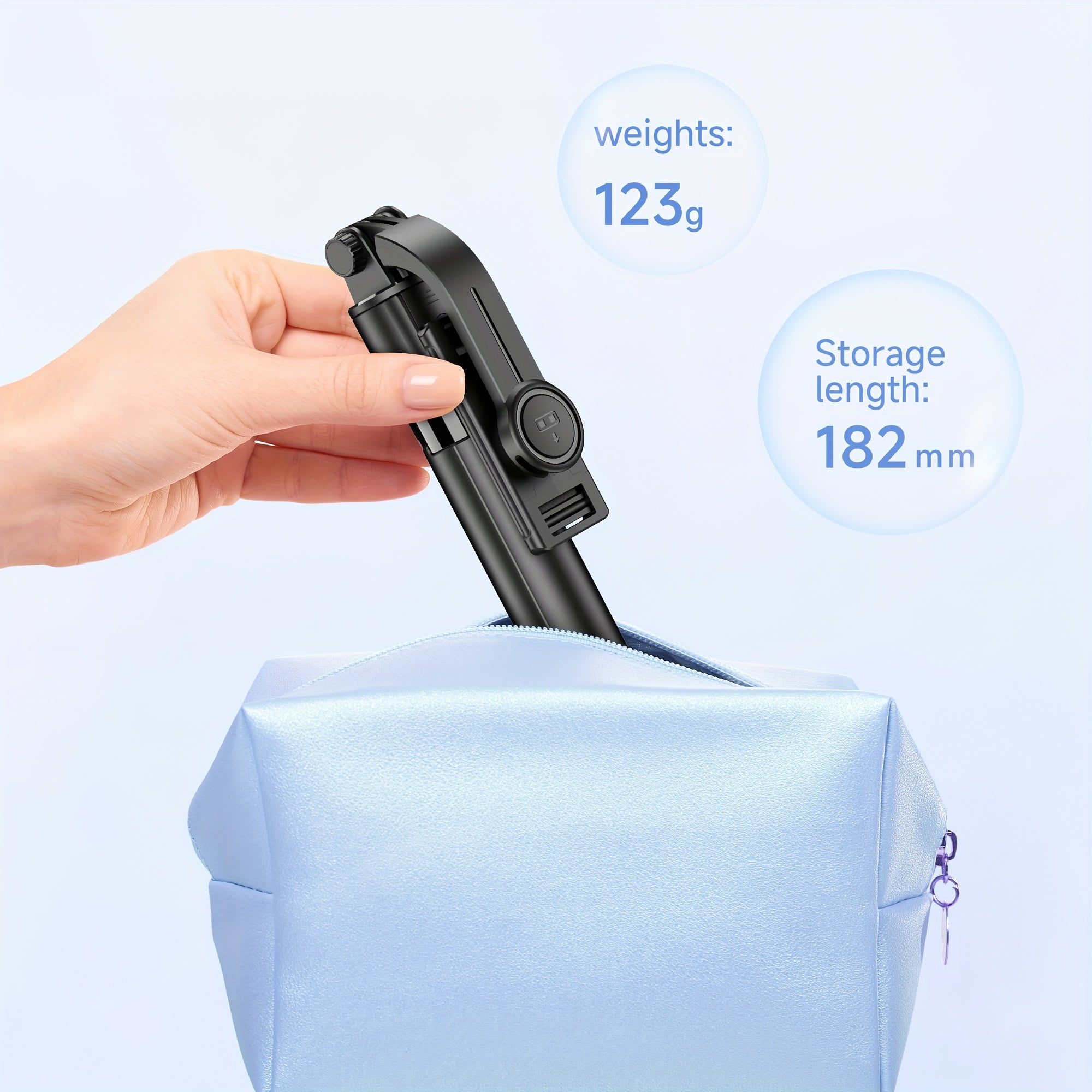 Wireless Selfie Stick Tripod with Remote for iPhone and Android Stainless Steel Extendable Phone Stand