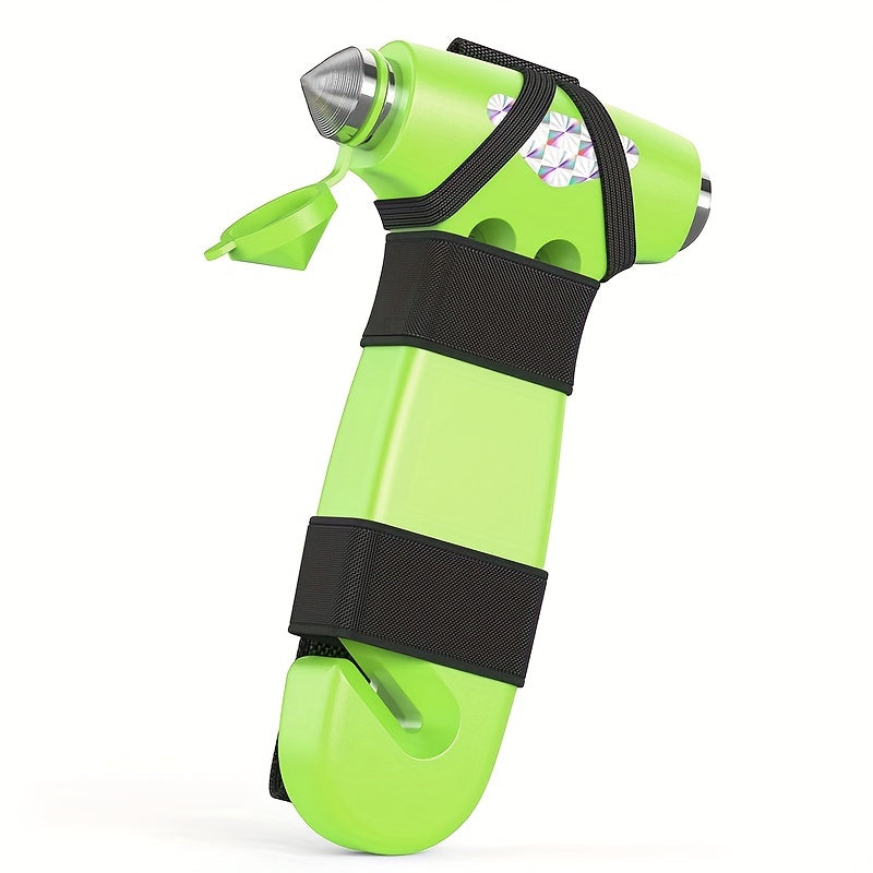 Car Emergency Safety Hammer Window Breaker Seat Belt Cutter Black