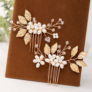 Handmade Pearl Hair Comb for Wedding Bridal Hair Accessory