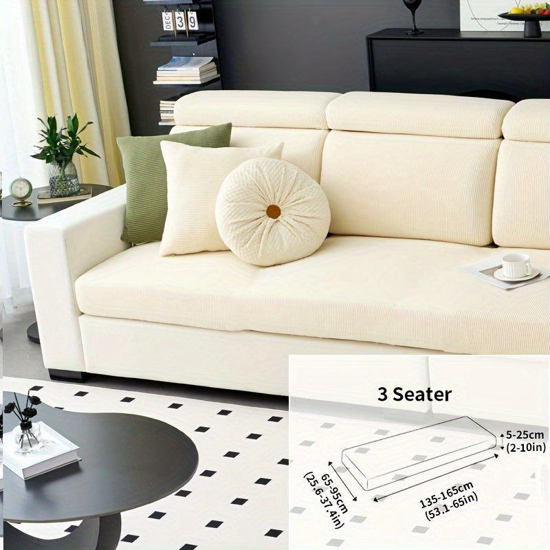 Накидка на диван из поларфлиса для кресла до 4-местного, безопасна для домашних животных и детей, моется в машине