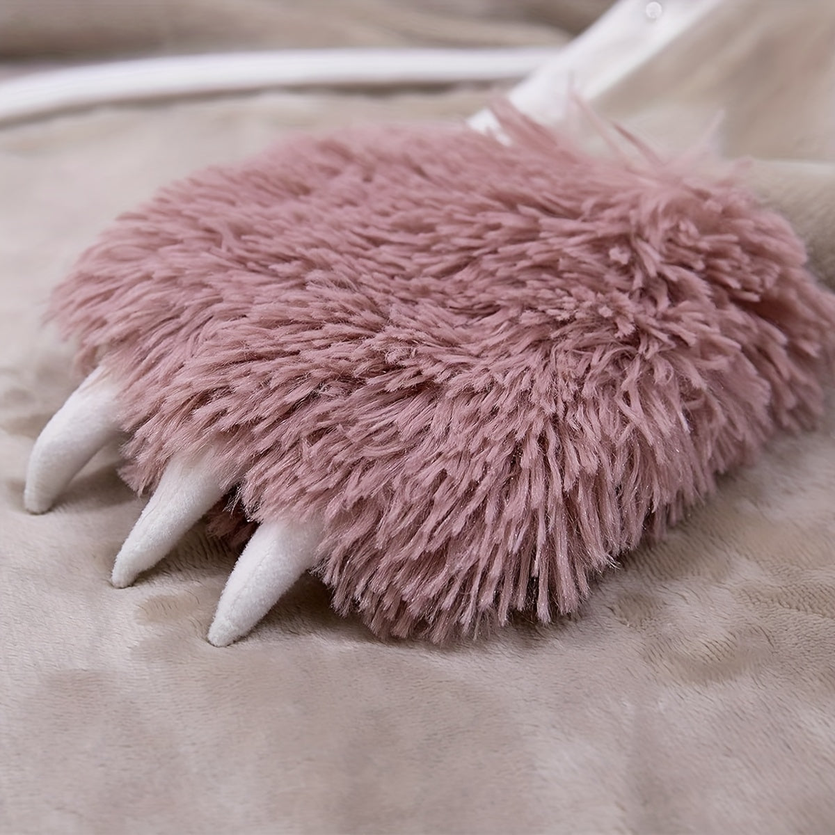 Kattalarlar uchun kapüşonli yostiq yumshoq plyushli flanel Sherpa qoplamasi ayollar uchun