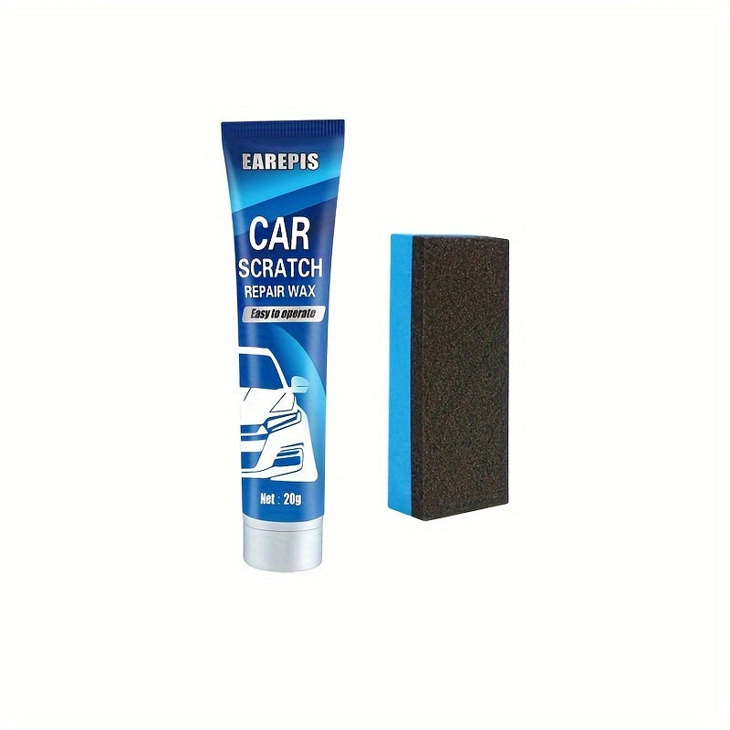 20g Car Scratch Remover Wax Kit with Sponge Applicator for Auto Surface Repair