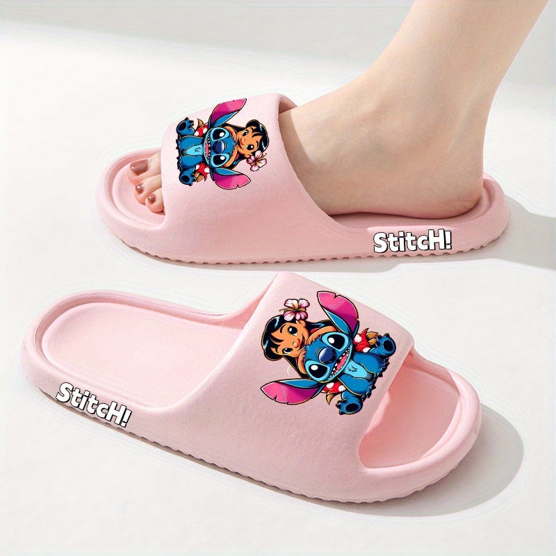 Unisex Cartoon EVA Slippers Breathable Soft Sole Open-Toe Casual Shoes