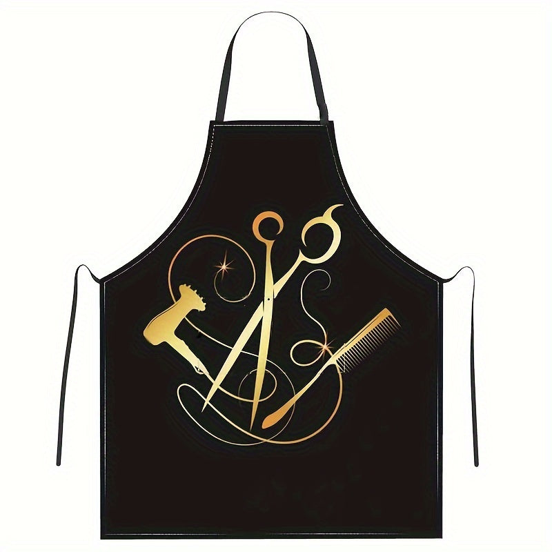 Waterproof Haircut Apron Set for Salon Professionals Polyester Easy to Clean All Hairstyles