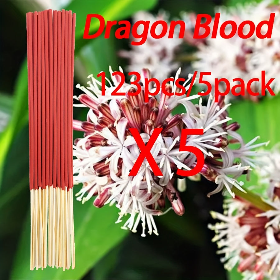 24-Pack Handmade Bamboo Incense Sticks 22cm with 7 Aromatic Scents for Home Use