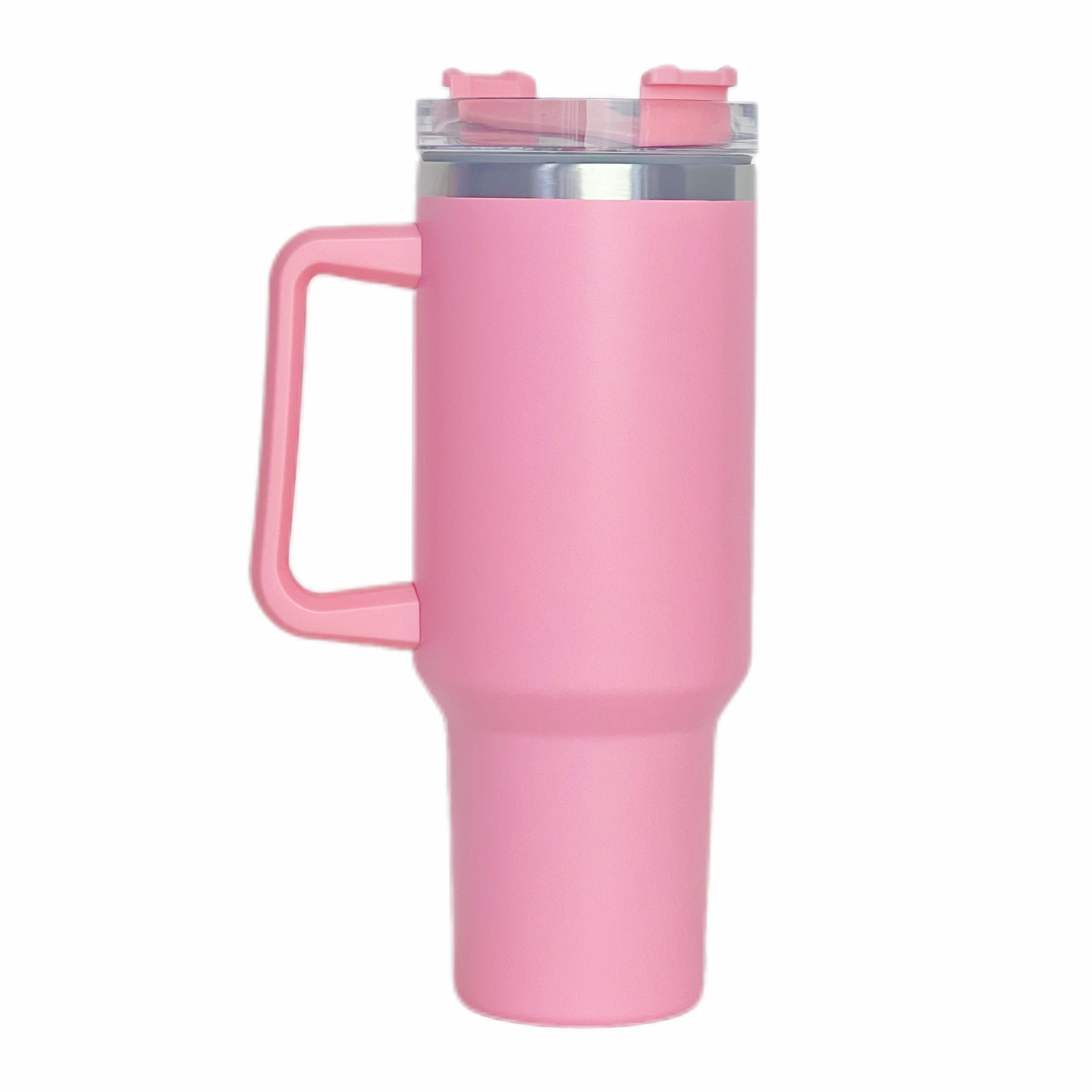 Vaso de acero inoxidable de 40oz con asa y termo de vacío