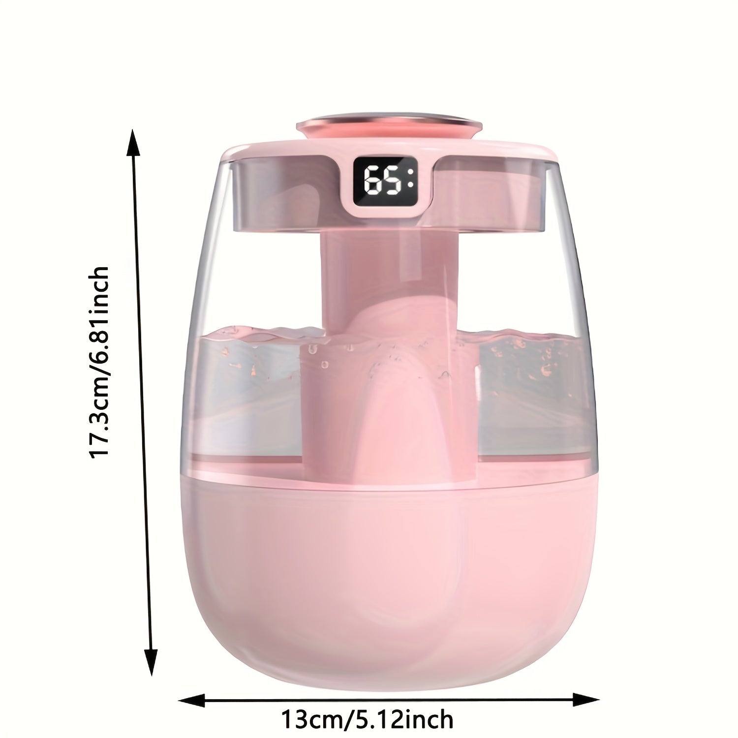 Ultrasonic Humidifier with Night Light and Large Capacity for Bedroom Office 2.5L